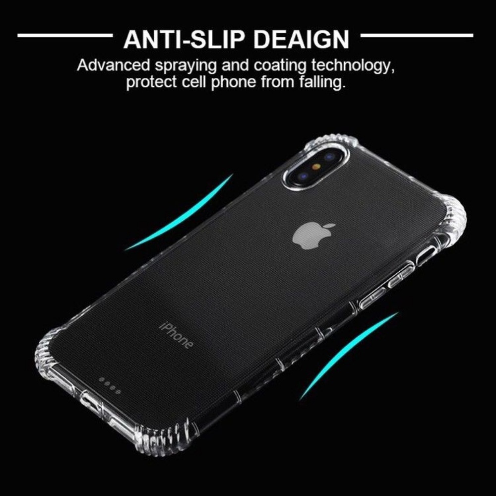 Iphone X Clear Cases with Silicone Material